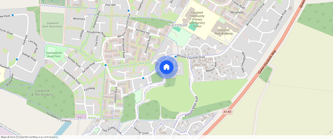 Churchill Court, Bishops Park, Telford Close