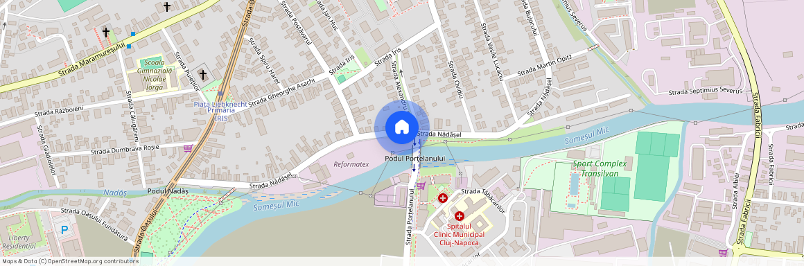 Strada Nădășel, Iris, Cluj-Napoca, Zona Metropolitană Cluj, Cluj, 400051, România