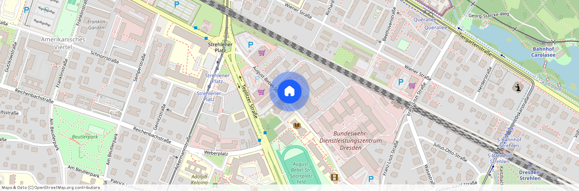 August-Bebel-Straße 17A, 01219 Dresden - Seevorstadt-Ost/Großer Garten