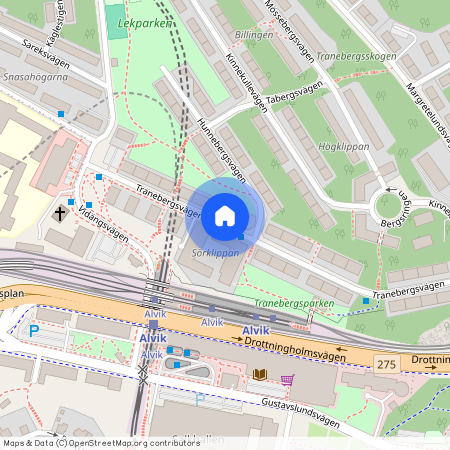 Tranebergsvägen, Bromma