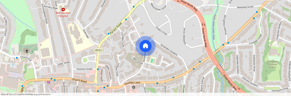 Tenterden Grove, Hendon, NW4