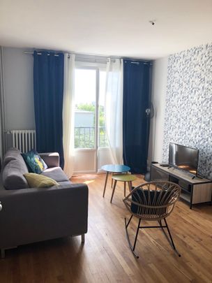 1 chambre meublée à louer dans Colocation T4 avec 2 sdb et parking – Rennes haut St-Helier rue de Vern 470€ cc - Photo 1