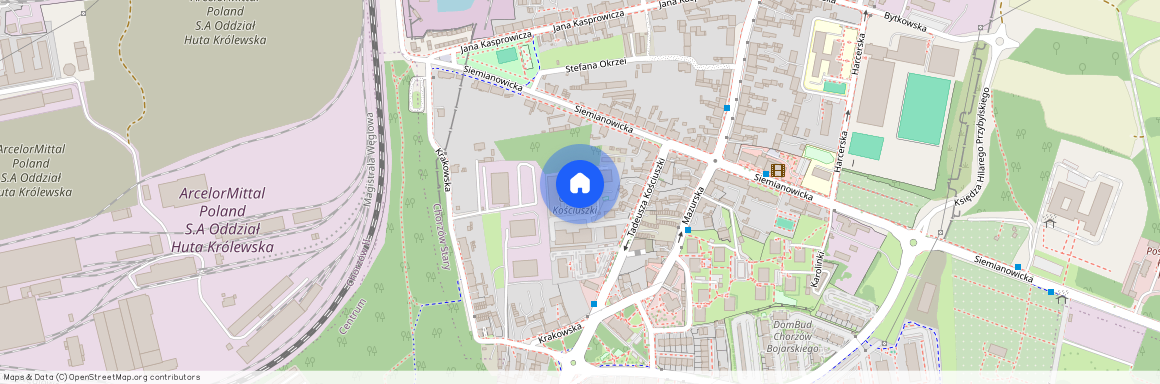 Osiedle Kościuszki 85a, Chorzów, Chorzów Stary