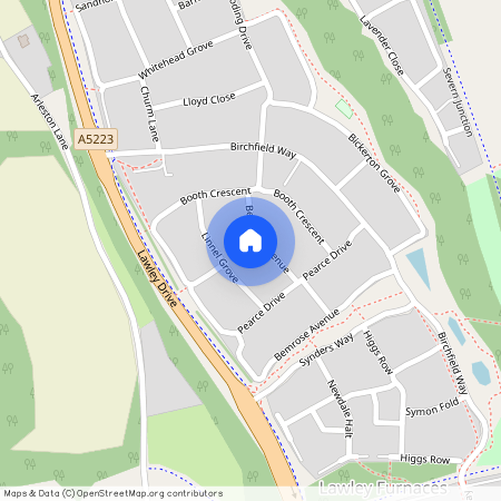 TF3 5HX, Booth Crescent