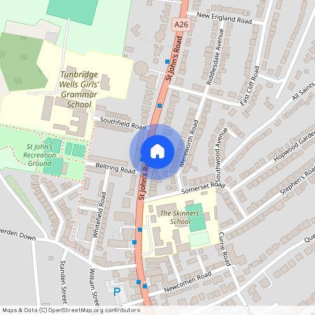 St Johns Road, TUNBRIDGE WELLS