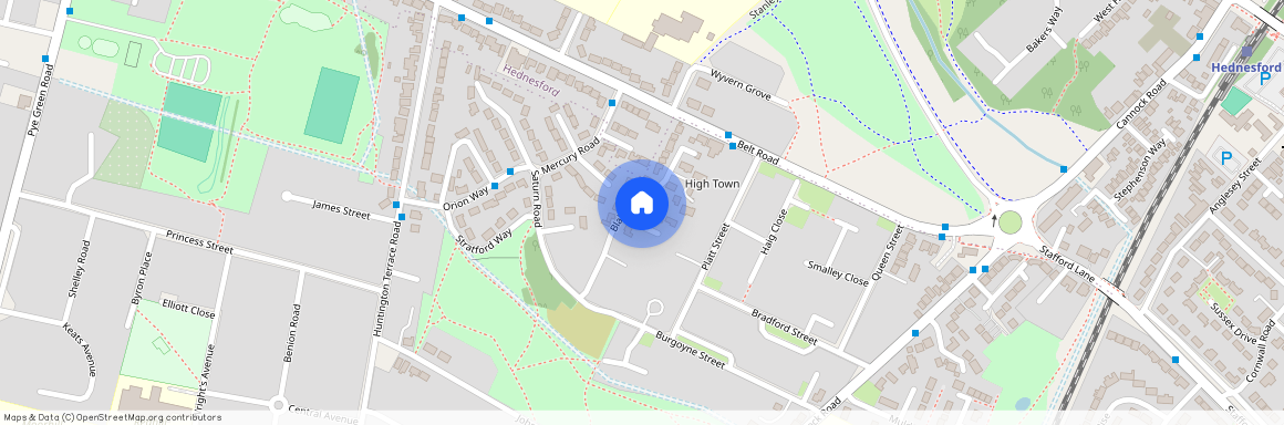 Blake Close, Cannock, Staffordshire, WS11