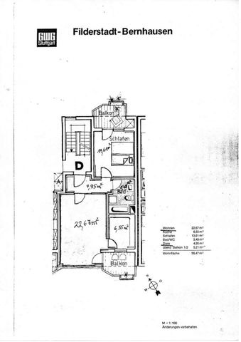 Teilmöblierte 2-Zimmerwohnung mit Außenstellplatz und zwei Balkonen - Photo 4