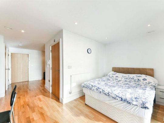 Beautiful studio apartment in a modern development close to South Quay DLR. - Photo 1