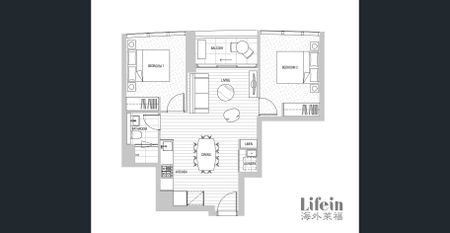 2 Separate Bedrooms Apartment at Melbourne Quarter - Photo 4