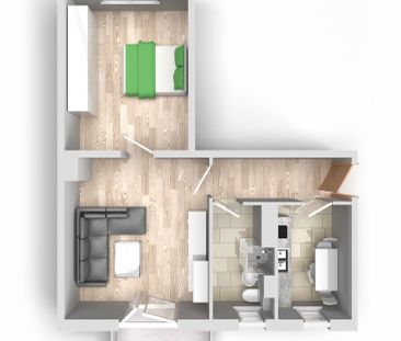 2-Raum-Wohnung Paul-Suhr-Straße 54 - Photo 3