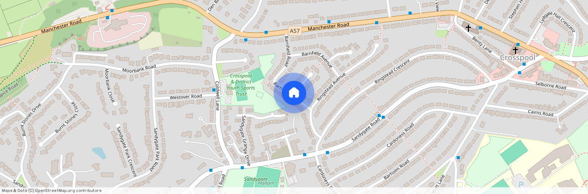 Crosspool, Barnfield Drive, Barnfield Drive Crosspool, S10 5TB, Sheffield