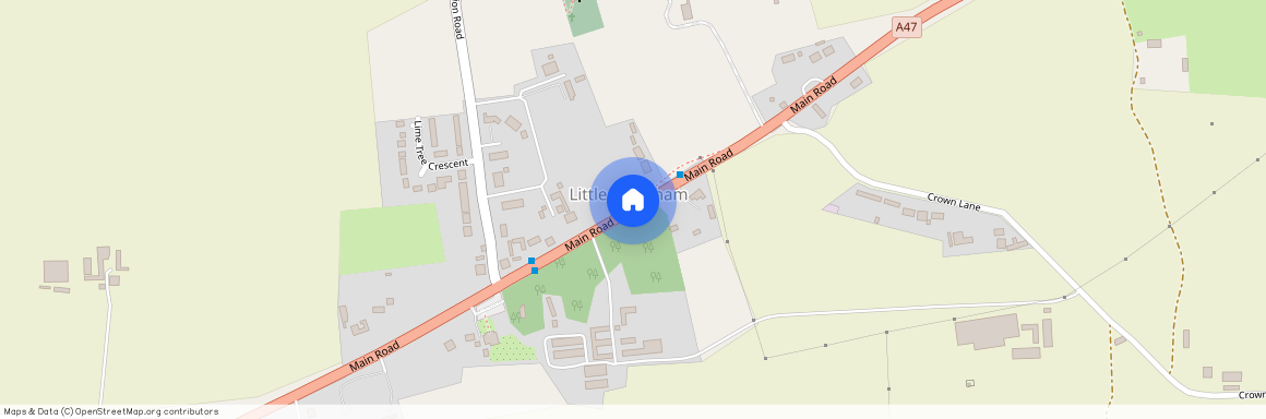 Main Road, Little Fransham, NR19