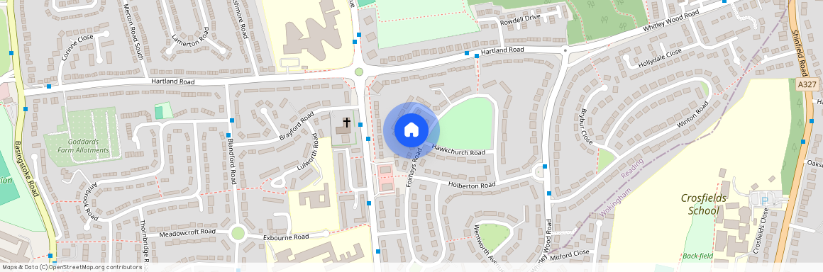 Exwick Square, Reading, Berkshire, RG2