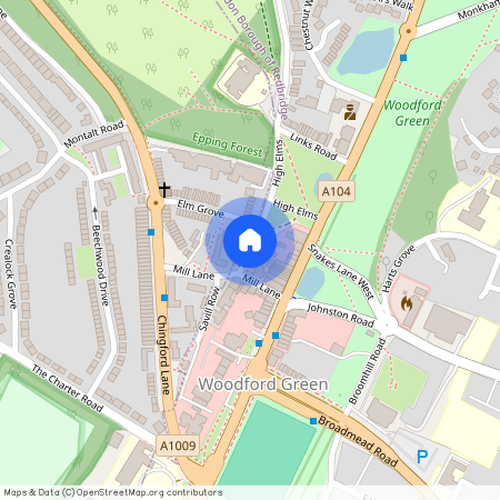 The Square, Woodford Green