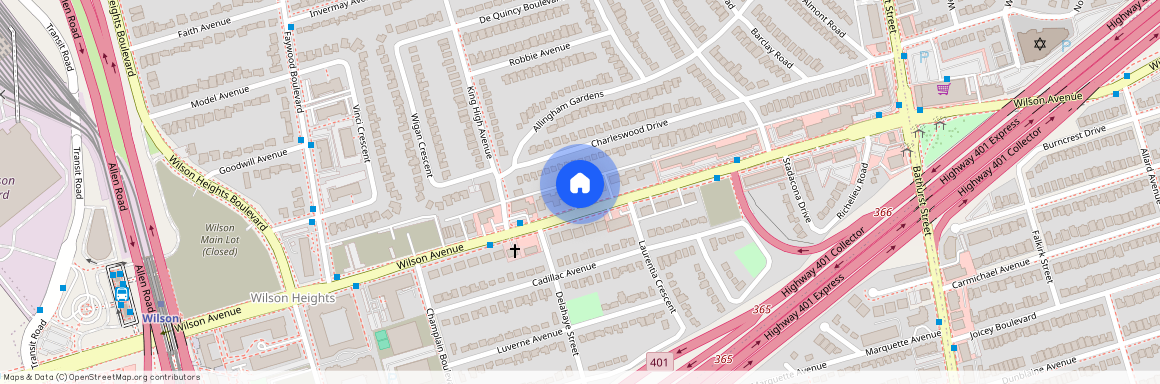 390-398 & 400 - 406 Wilson Avenue, Toronto, Ontario, M3H 1S9 (Bathurst & Wilson )