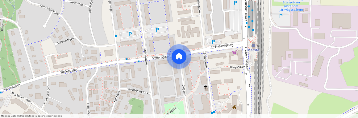 Sigtuna, Märsta, Stockholm, Västra Bangatan 25A