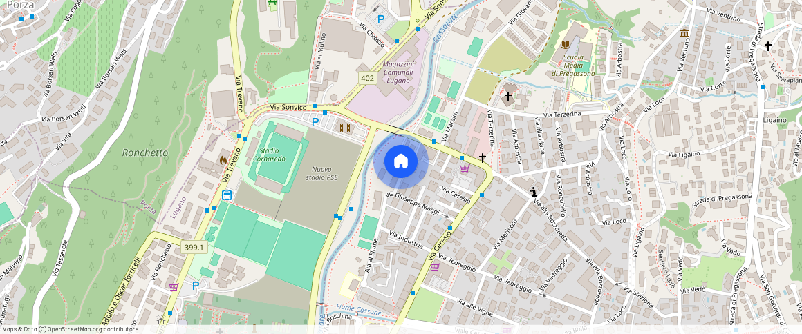 Via Giuseppe Maggi **, 6963, Pregassona