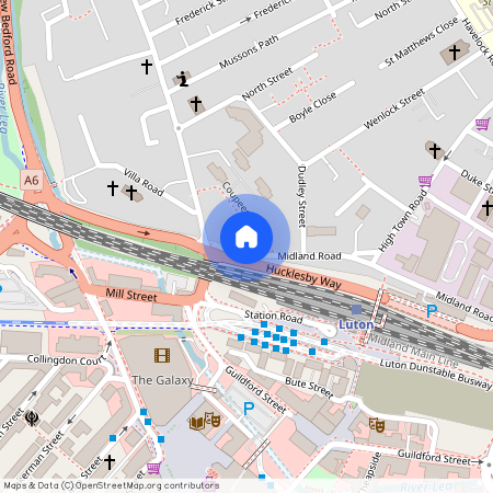 Midland Apartments, Midland Road, LU2