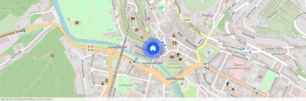 Brückenstraße 10-12, 07973 Greiz