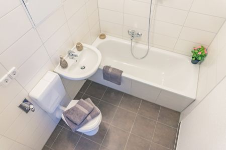 Ebenerdig erreichbare 1-Raum-Wohnung mit Wanne - Foto 3