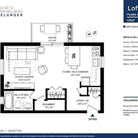 Appartement 2 ½ à louer Neufchâtel / Lebourgneuf juillet 2026 - Photo 4