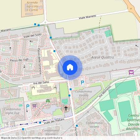 Arese, Via G. Matteotti