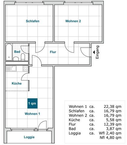 Schöne 3-Zimmerwohnung in oberster Etage - Photo 4