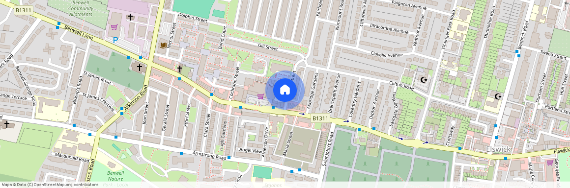 3 bed upper flat to rent in NE4