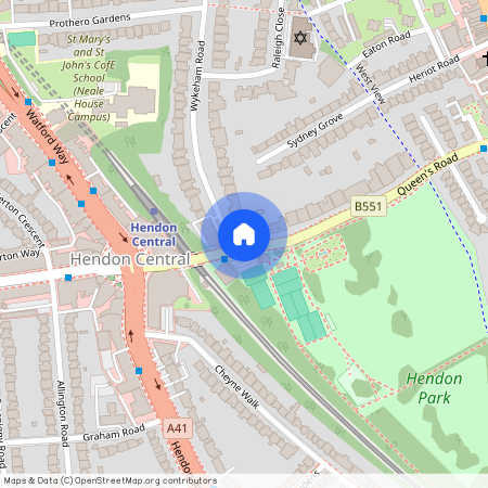 Flat, Hendon Park Mansions, Queens Road, London