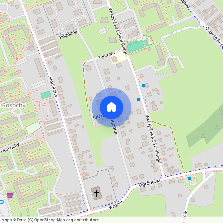 ul. Pogodna, Ostrowiec Świętokrzyski, ostrowiecki, świętokrzyskie