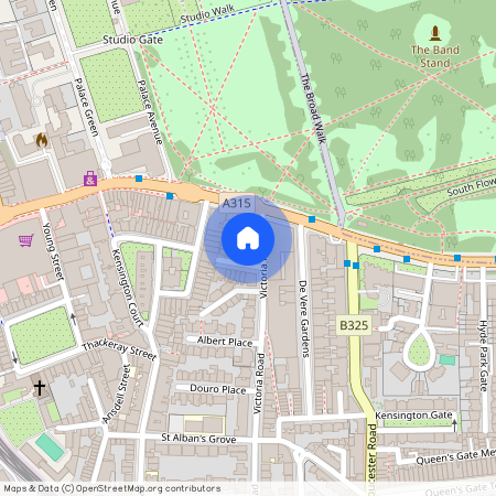 Prince of Wales Terrace, Kensington, London, W8