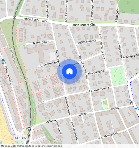 Fredriksdal, Helsingborg, Skåne, Vaktgatan 1D