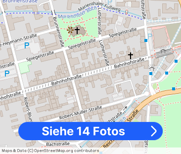 Schön geschnittene 3-Zimmer-Wohnung mit EINBAUKÜCHE, Personenaufzug... - Foto 1