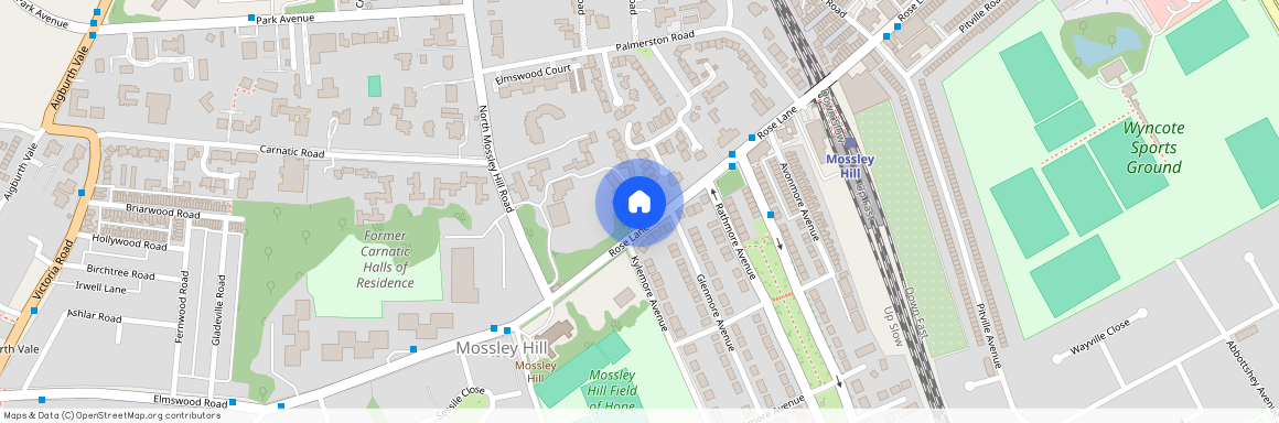 North Mossley Hill Road, Liverpool, Merseyside, L18