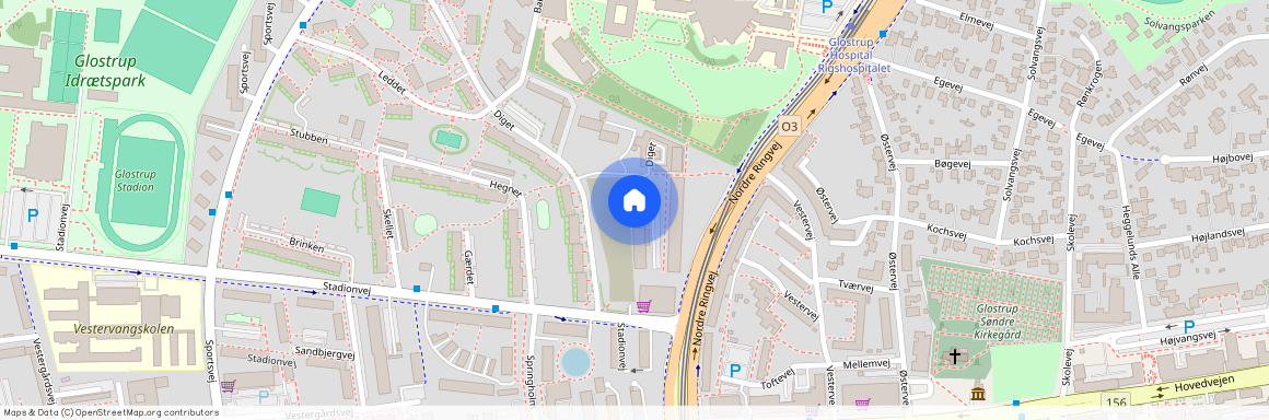 Diget 20M, st. tv., 2600 Glostrup