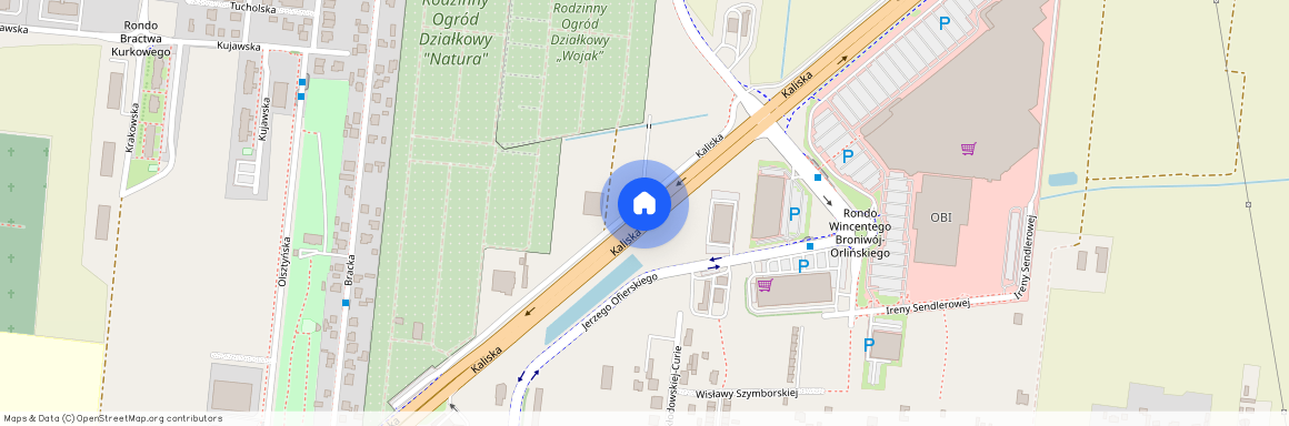 ul. Kaliska, Ostrów Wielkopolski, ostrowski, wielkopolskie