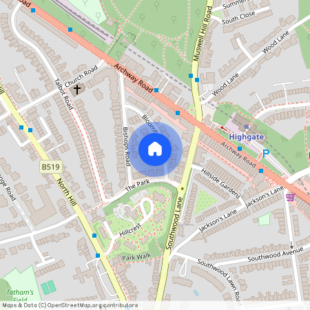 Bloomfield Road, Highgate, N6, London