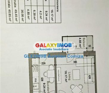 Garsoniera pentru inchiriat Exigent Plaza - Photo 5