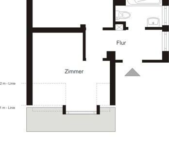 Individuelle Dachgeschloss-Single-Wohnung in Lierenfeld - Photo 6