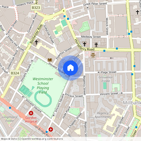 Vincent Square, Westminster, London, SW1P 2PQ