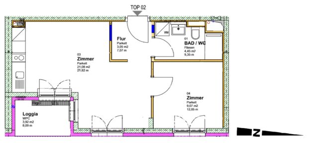 Kompakte 2-Zimmer Wohnung in ruhiger Lage - jetzt anfragen - Foto 1