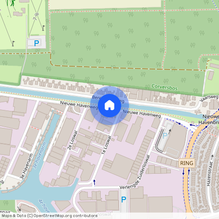 Havenkwartier, 1216 BH, Nieuwe Havenweg, Hilversum