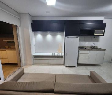 Flat Com 1 Dormitório Para Alugar, 42 m² por R$3.870,00/mês - Centr... - Foto 1