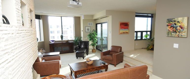 LeMarchand Exquisitely Appointed Penthouse - Luxuriously Turnkey | 1703 - 11503 - 100 Avenue NW, Edmonton - Photo 1