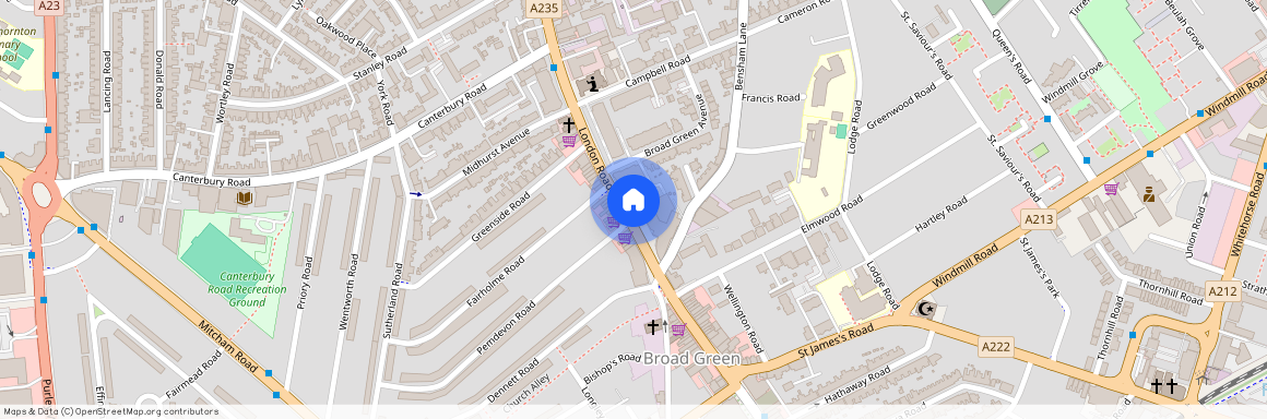 London Road, Croydon, CR0