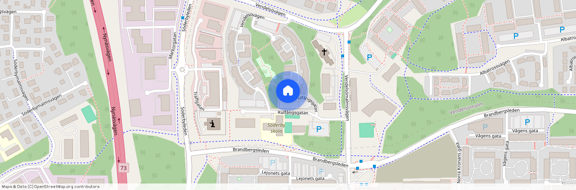 Kulfångsgatan, Vendelsö