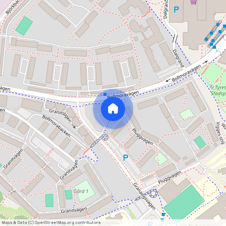 Bollmora, Tyresö, Stockholm, Pluggvägen 23 C