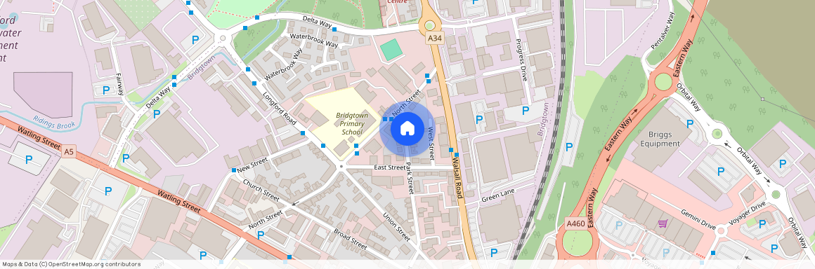 Park Street Bridge Town Cannock