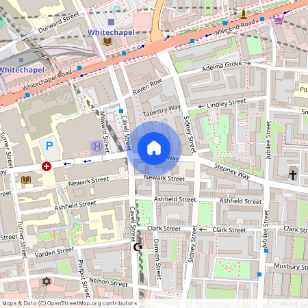 Bouchon Point, 7 Cendal Crescent, St. George in the East, London, E1 2FS, United Kingdom