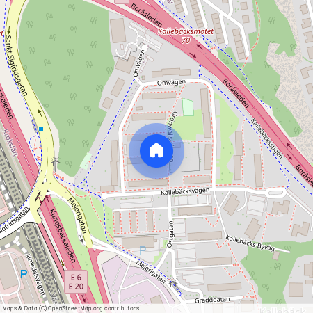 Kallebäck, Göteborg, Västra Götaland, Omvägen 3E